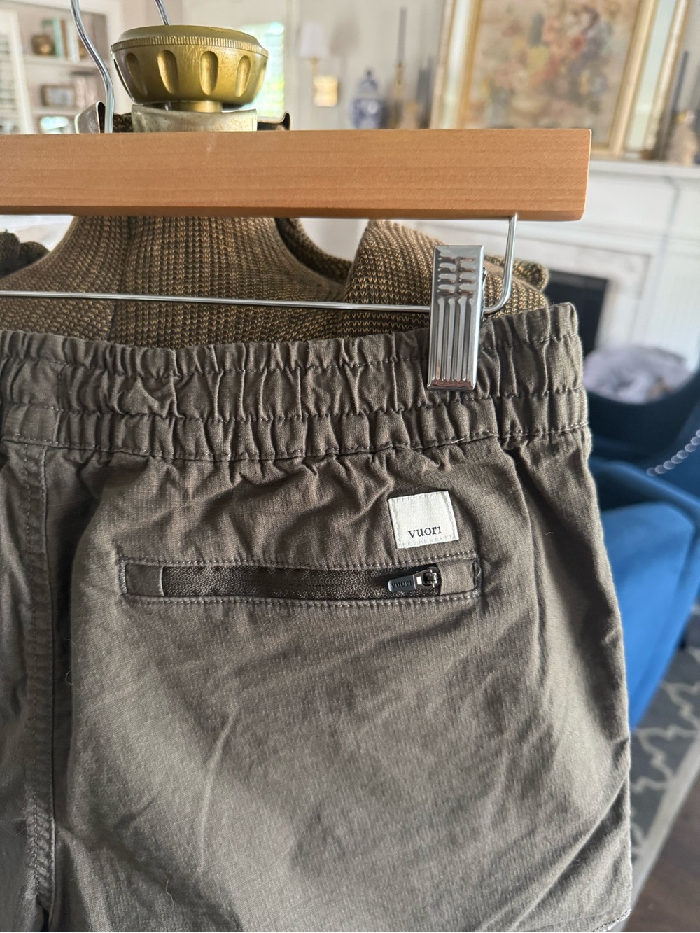 Vuori Vintage Ripstop Shorts Women's size small in dark oregano - Picture 6 of 6